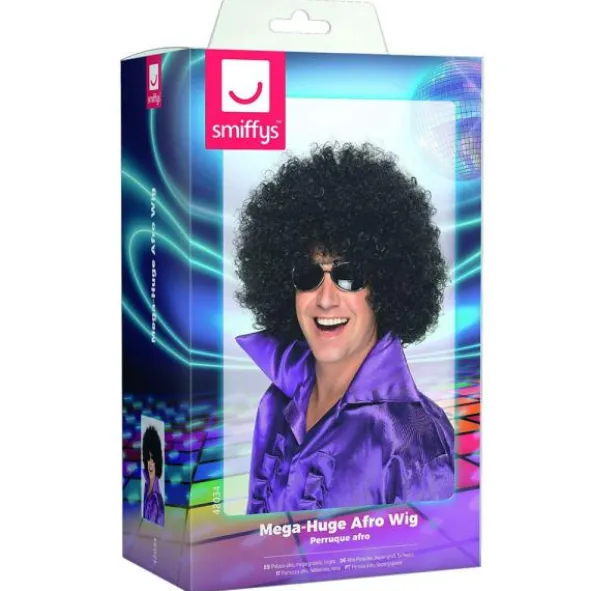 Afro Peruk Svart
