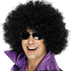 Afro Peruk Svart