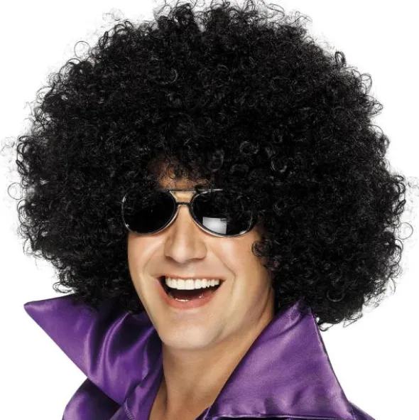Afro Peruk Svart