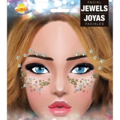 Ansiktssmycken Stars