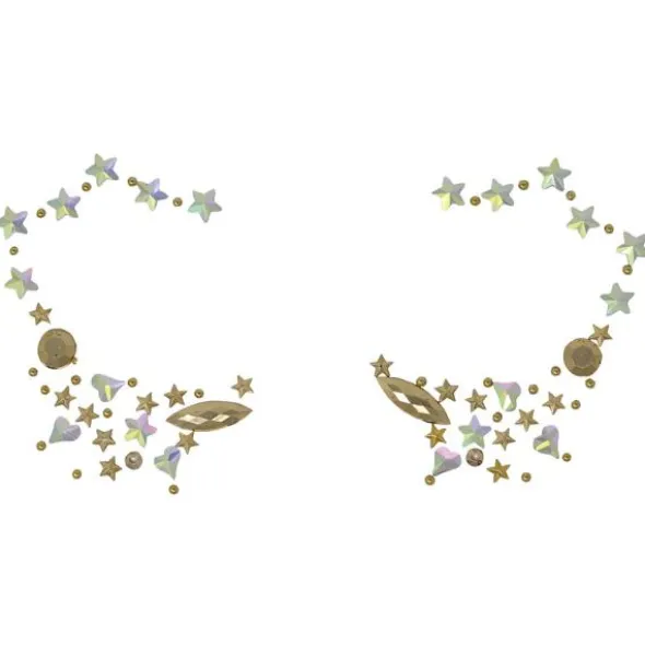 Ansiktssmycken Stars