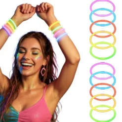 Armband Självlysande Neon (100-pack)