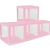 Askar Transparent/Rosa 4-pack