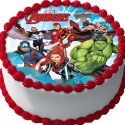 Avengers Tårtoblat A 16 cm