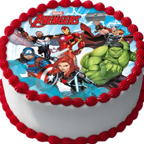 Avengers Tårtoblat A 16 cm