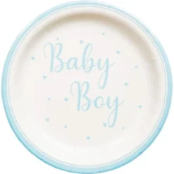Baby Boy Papperstallrikar