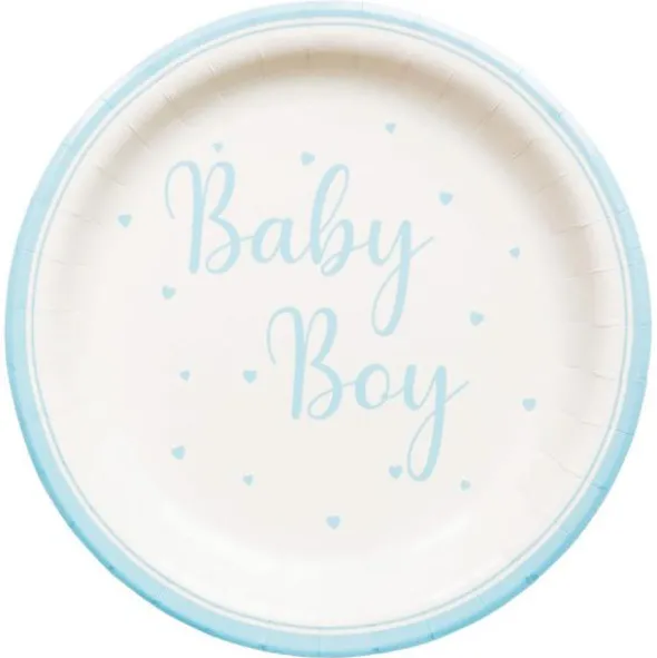 Baby Boy Papperstallrikar