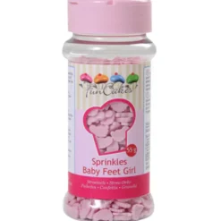 Babyfötter Strössel Girl