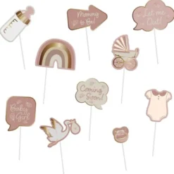Baby Girl Fotoprops 10-pack