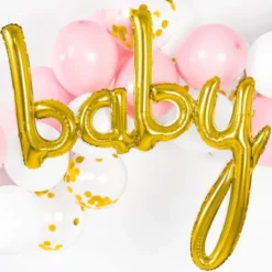 Baby Guld Folieballong