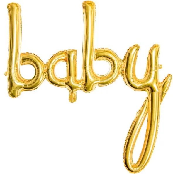 Baby Guld Folieballong