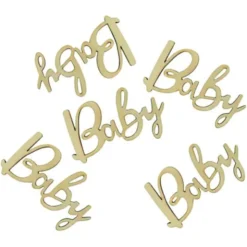 Baby Konfetti Trä