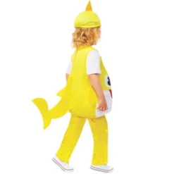 Baby Shark Dräkt Gul (1-2 år (80-92 cm))