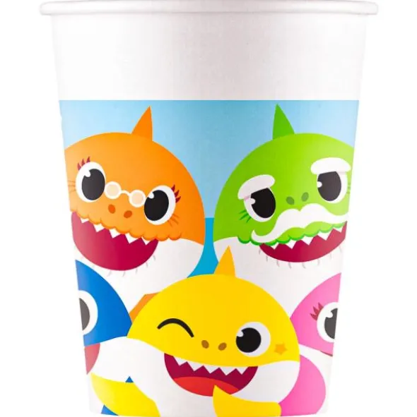 Baby Shark Kalas Pappersmuggar