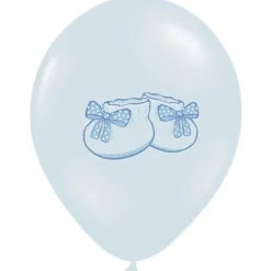 Baby Shower Ballonger Barnsocka Blå