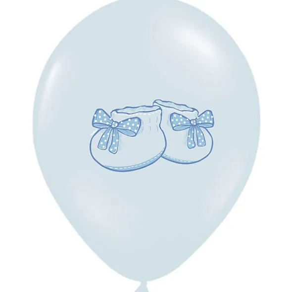 Baby Shower Ballonger Barnsocka Blå