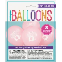 Babyshower Ballonger Elefant Rosa