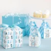 Babyshower Presentaskar Elefant Blå