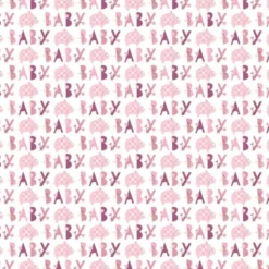 Babyshower Presentpapper Elefant Rosa