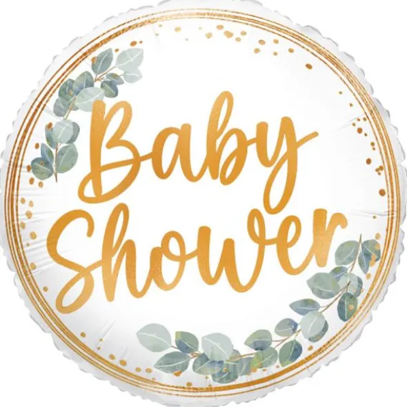 Baby Shower Rund Folieballong