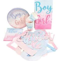 Babyshower Set Boy or Girl 35-pack
