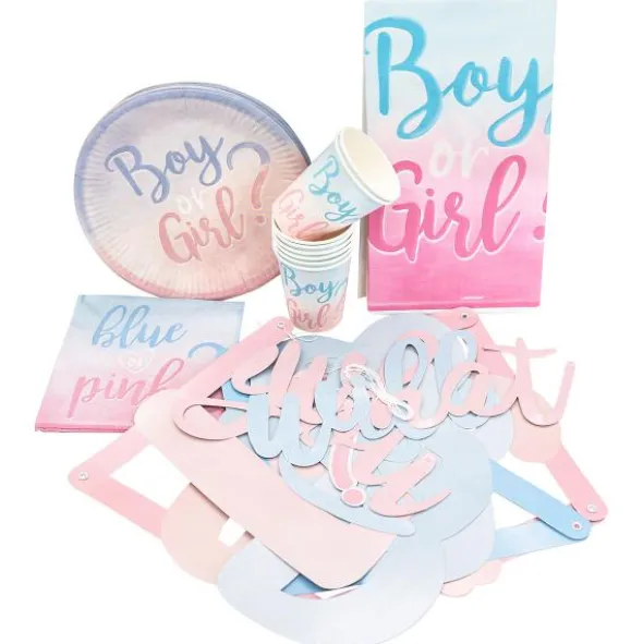 Babyshower Set Boy or Girl 35-pack