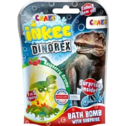 Badbomb med Överraskning Dinosaurie