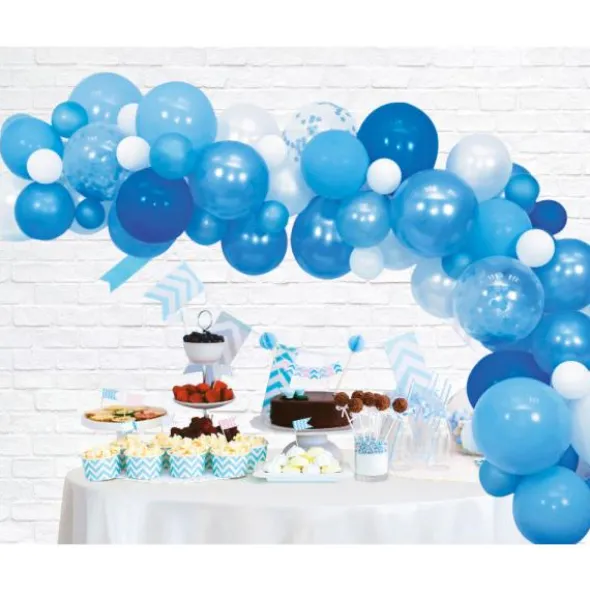 Ballongbåge Kit Blå