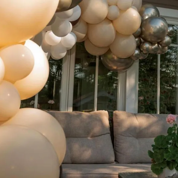 Ballongbåge Set Nude
