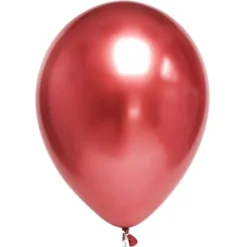 Ballonger Chrome Mirror Röd 25-pack (25-Pack)