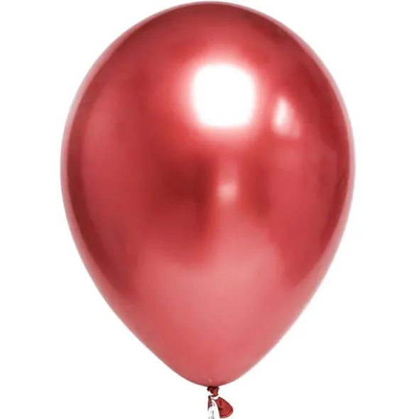 Ballonger Chrome Mirror Röd 25-pack (25-Pack)