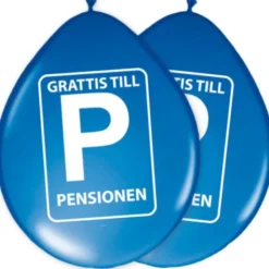 Ballonger Grattis Till Pensionen