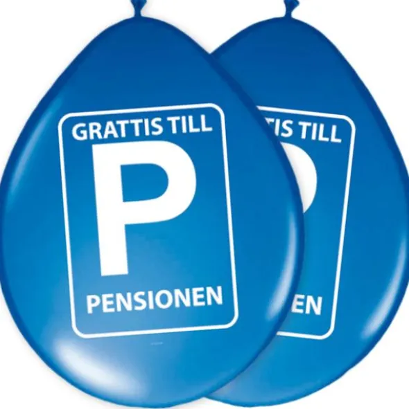 Ballonger Grattis Till Pensionen