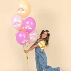 Ballonger Regnbåge Mix 6-pack