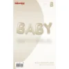 Ballonggirlang Baby Krämfärgad