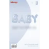Ballonggirlang Baby Pastellblå