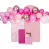 Ballonggirlang Dazzling Pink 62-pack