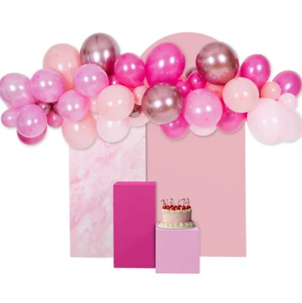 Ballonggirlang Dazzling Pink 62-pack