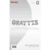 Ballonggirlang Grattis Silver