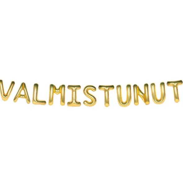 Ballonggirlang Valmistunut Guld