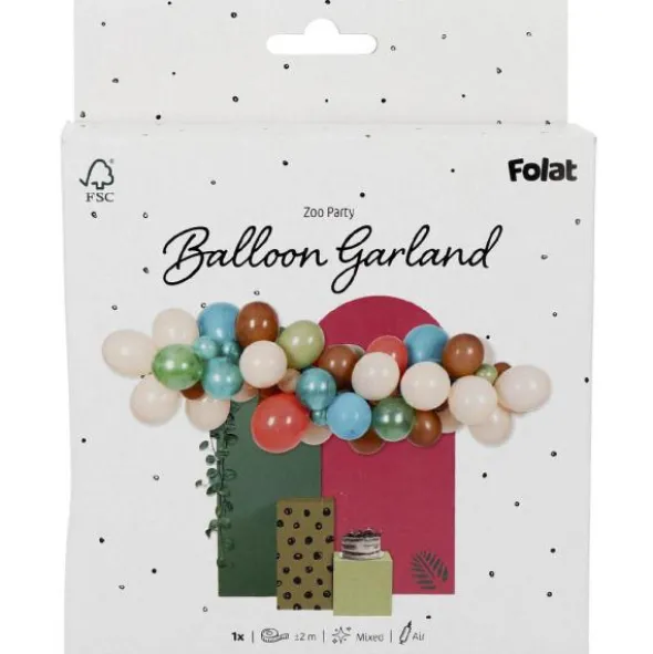 Ballonggirlang Zoo Party 66-pack