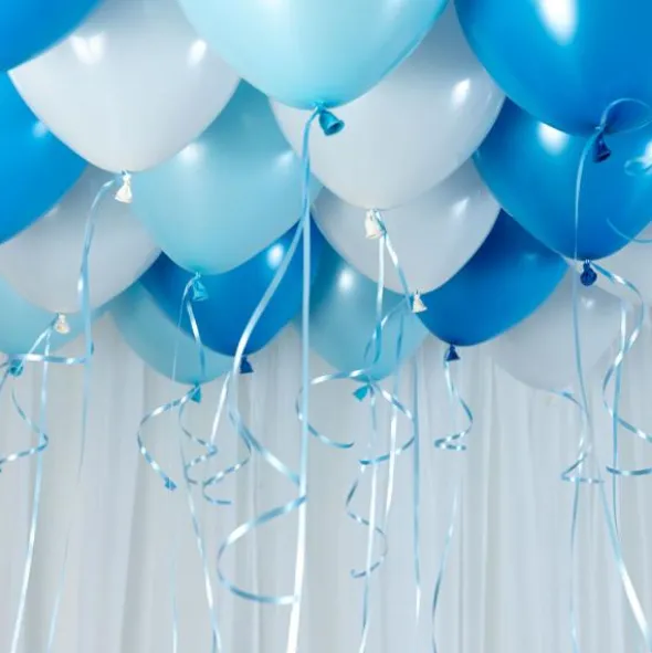 Ballongtak Kit Baby Blå