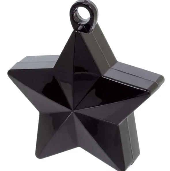 Ballongvikt Stjärna Metallic Svart