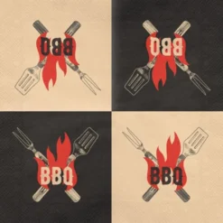 BBQ Pappersservetter 20-pack