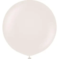 Beige Gigantiska Latexballonger White Sand 2-pack