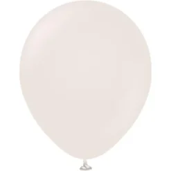 Beige Latexballonger White Sand (10-pack)
