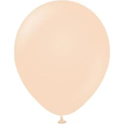 Beige Stora Standard Latexballonger Blush (5-pack)