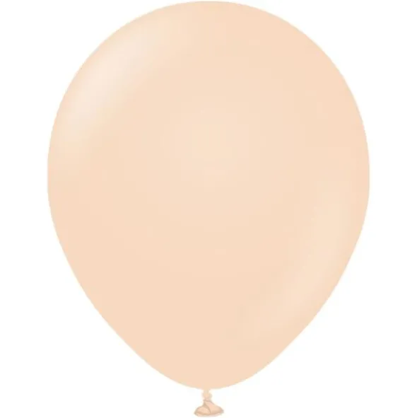 Beige Stora Standard Latexballonger Blush (5-pack)