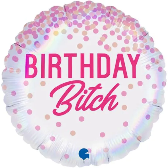 Birthday Bitch Folieballong