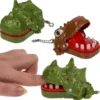 Bitande Dinosaurie & Drake Nyckelring